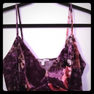 🌺Spring🌺Charlotte Russe Velvet Floral Dress